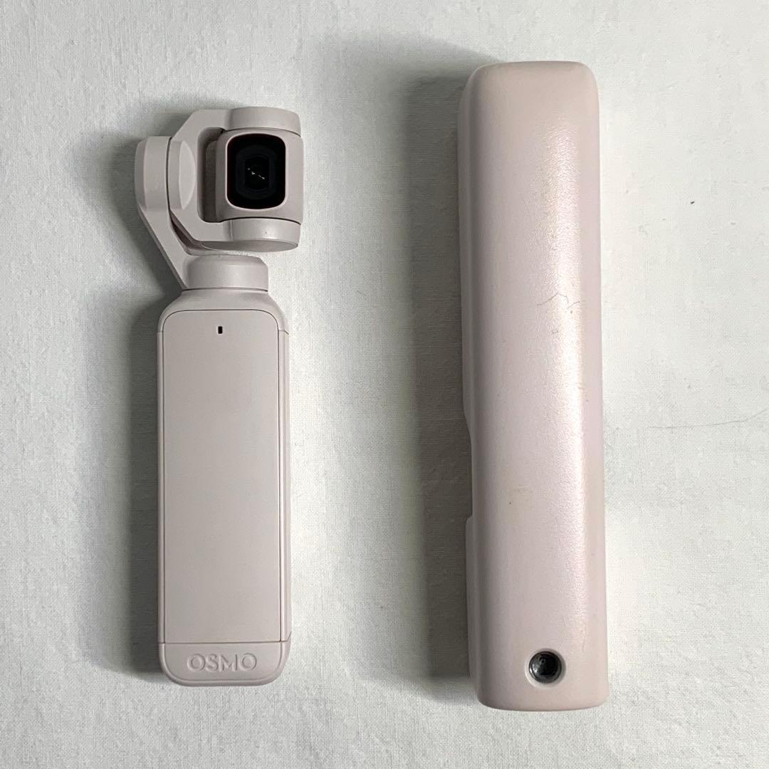 【動作確認済】DJI Pocket 2 サンセットホワイト ※付属品一部欠品