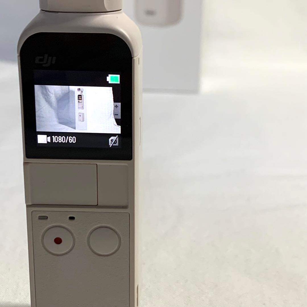 【動作確認済】DJI Pocket 2 サンセットホワイト ※付属品一部欠品