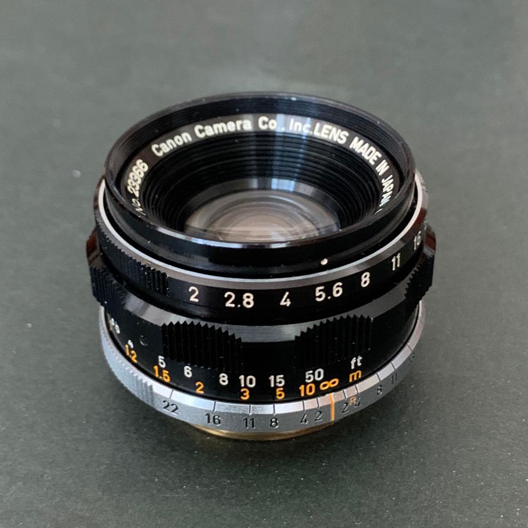Canon 35㎜ F2 Lマウント