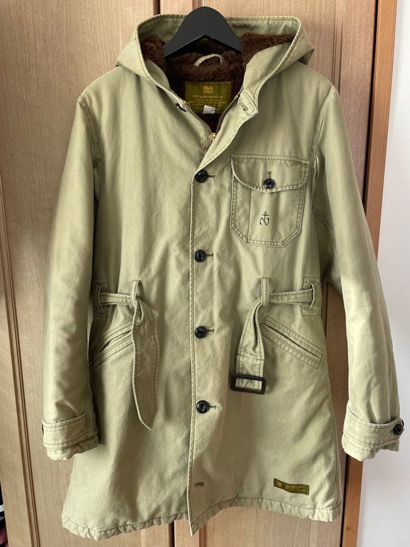 最終価格！！ネイバーフッド　ミリタリージャケット　カーキ　S