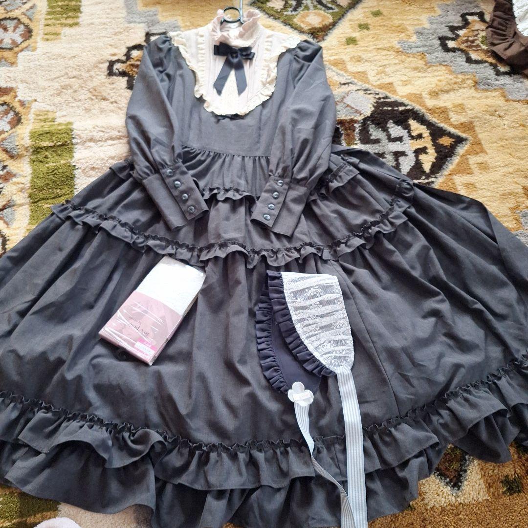 な*せ様 エリザ ワンピース「ボンネットおまけ付き」