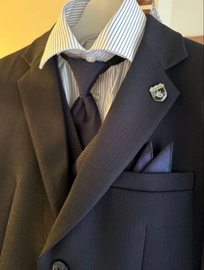 【極美品】CHOPIN 7点セット ネイビー スーツ　150cm ショパン 卒業