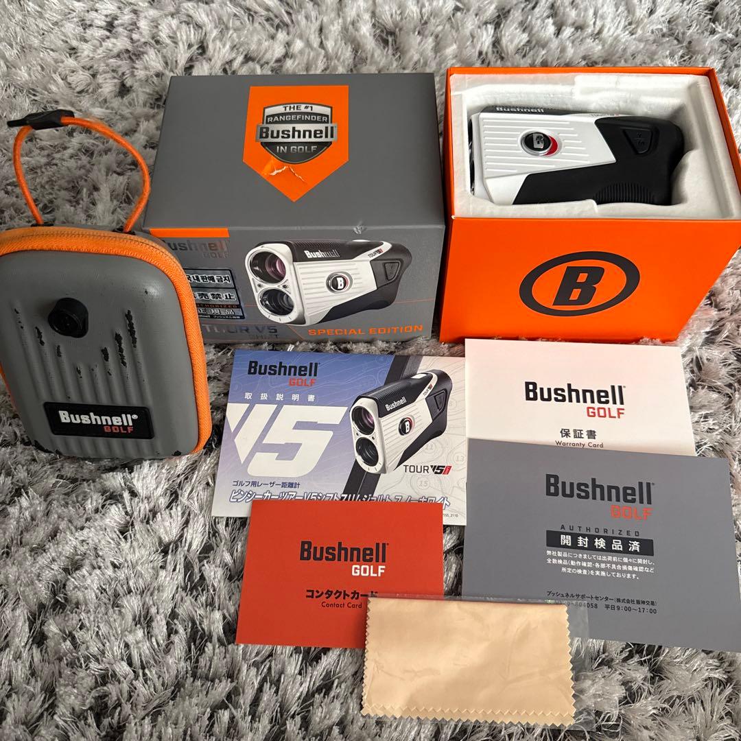 限定色‼️Bushnell V5 ゴルフ用距離計 特別版