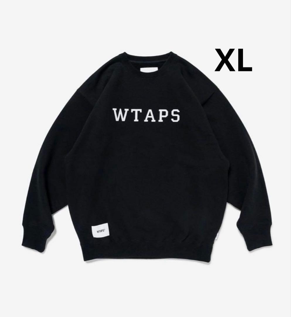 WTAPS Academy Sweaterロゴアップリケ刺繍