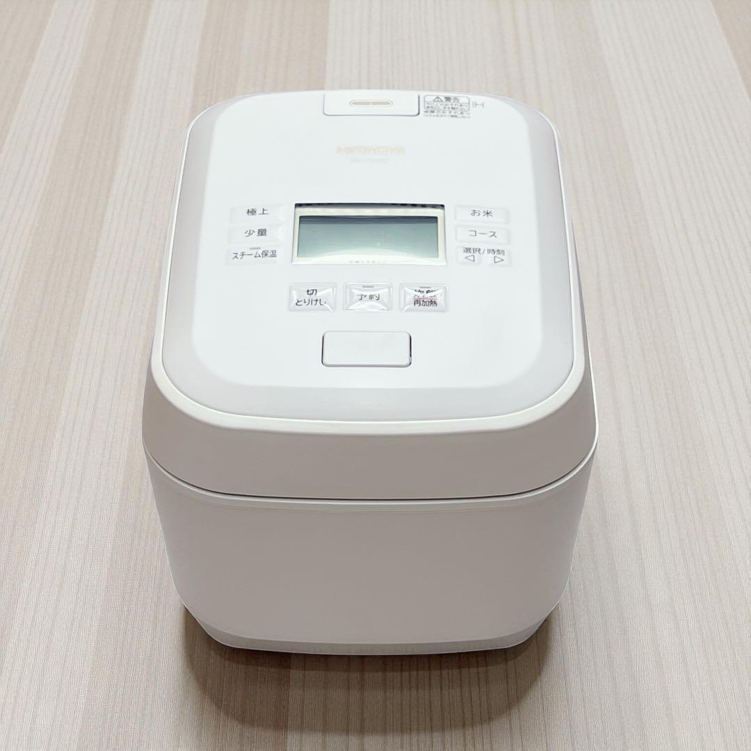 日立 RZ-V100GM 圧力&スチーム ふっくら御膳 炊飯器 2023年