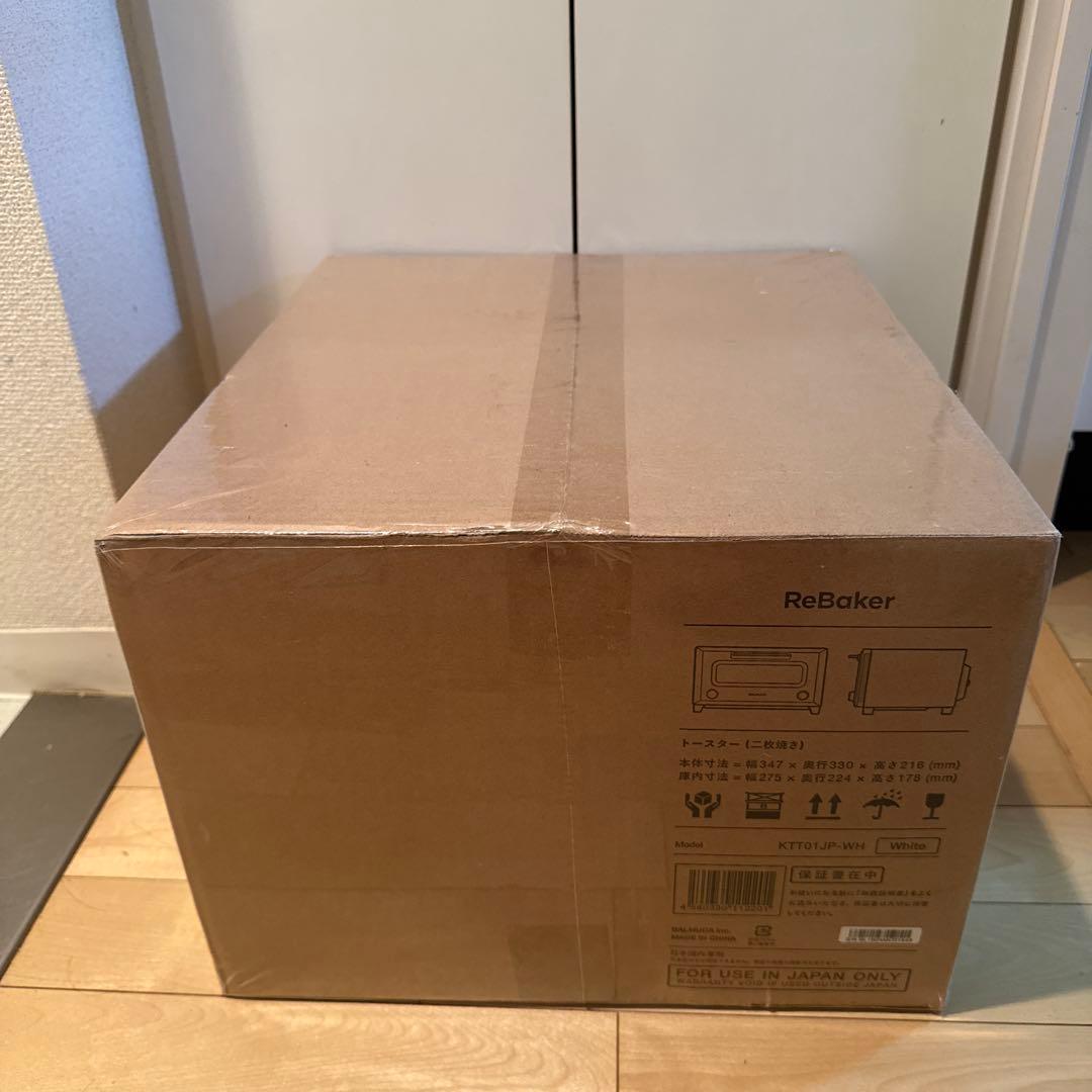 電子レンジ・オーブン BALMUDA ReBaker KTT01JP-WH