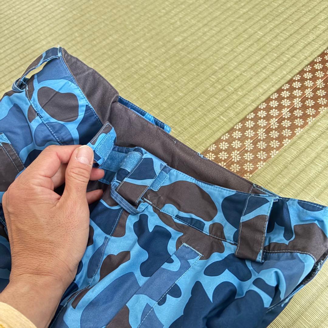 極美品BURTONバートンスノーボードウェア上下セット キッズXL150〜160