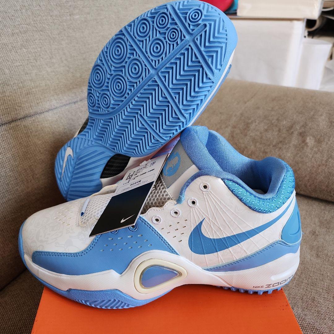 Nike Air Zoom Brave IV IT 8.5 ホワイト/ブルー