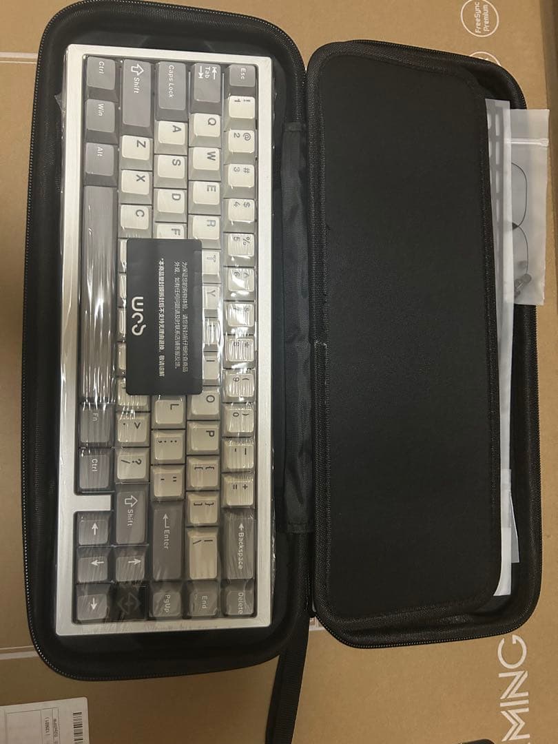 【新品】WOBKEY ZEN65 Ultra Silver