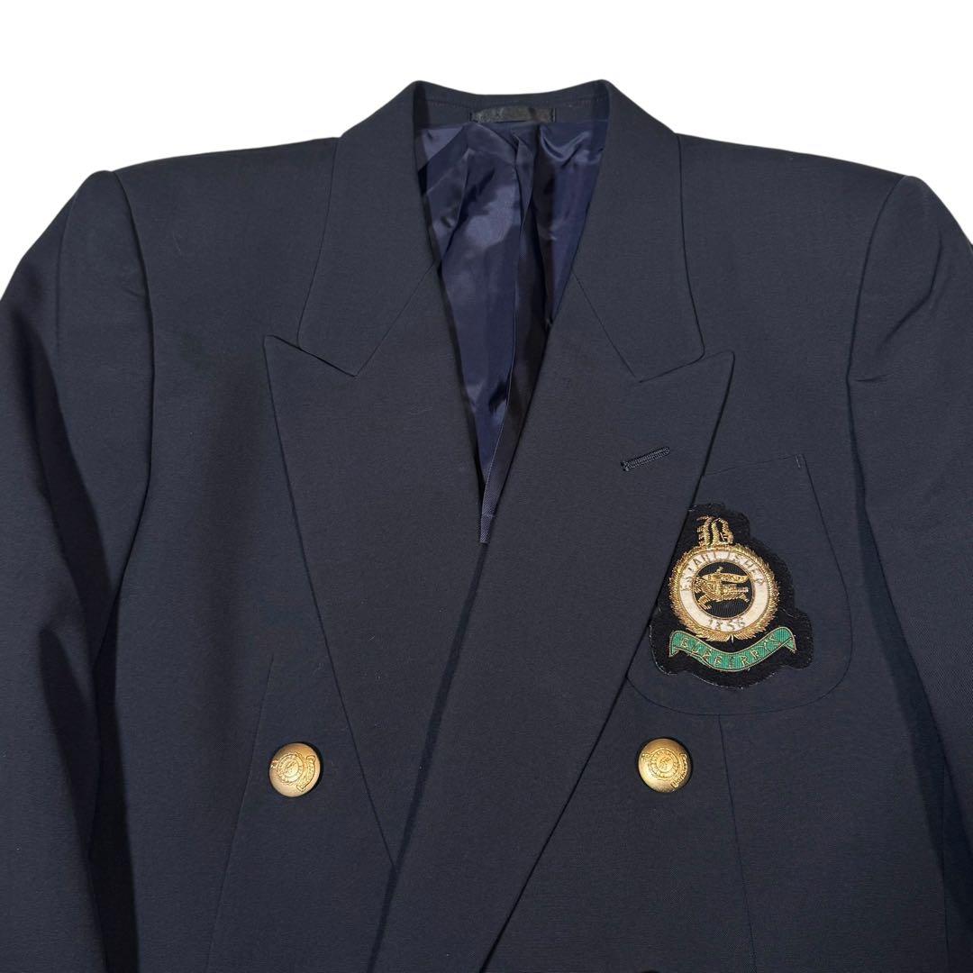 【レア】BURBERRYS ヴィンテージ 金ボタン 紺ブレザー M