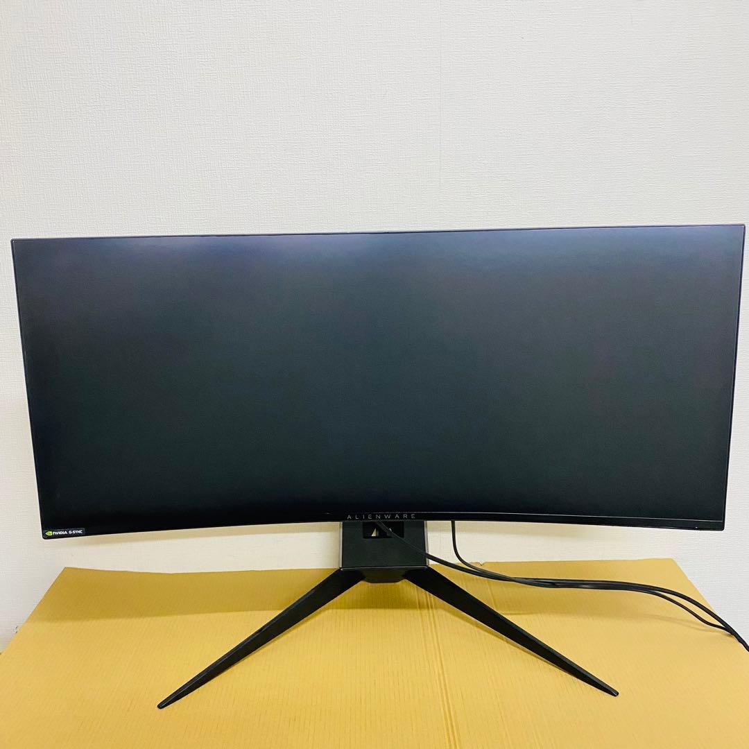ALIENWARE 34インチ　ワイド曲面　ゲーミングモニター　AW3418DW