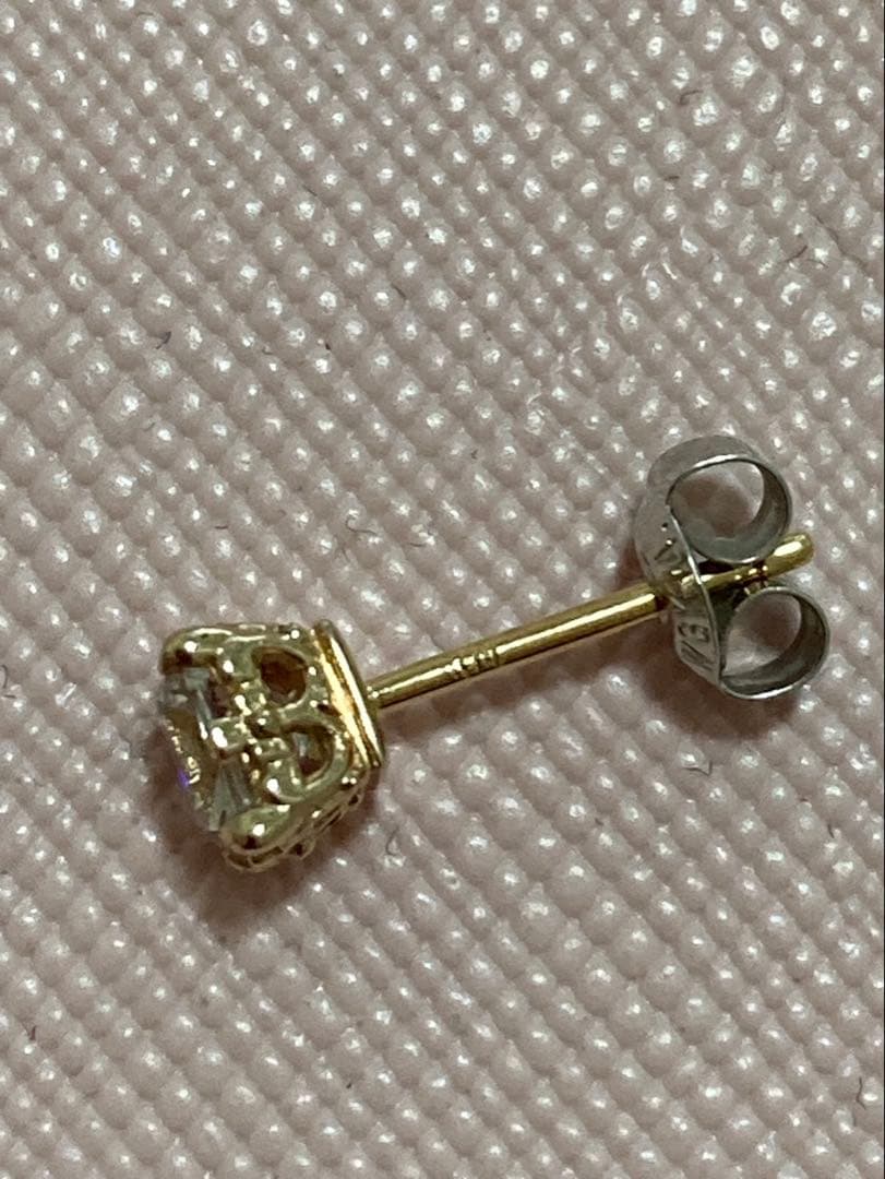 ジャスティンデイビス　モンテカルロピアス　18金ピンクゴールド