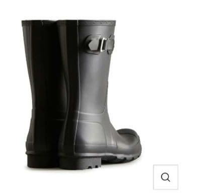 HUNTER ブーツ ブラック　26センチ