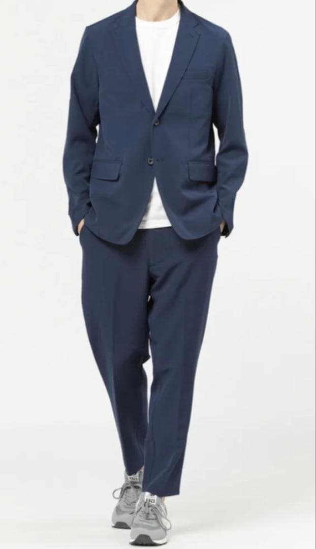 ニューバランス メンズ THE CITY ジャケット パンツ 上下セット ブルー