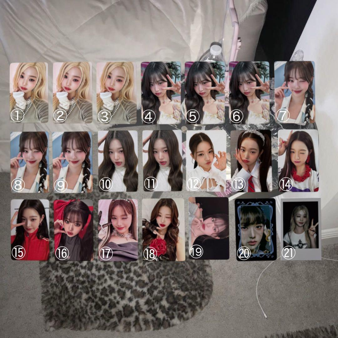 IVE wonyoung ウォニョン トレカ セット (バラ売り可)