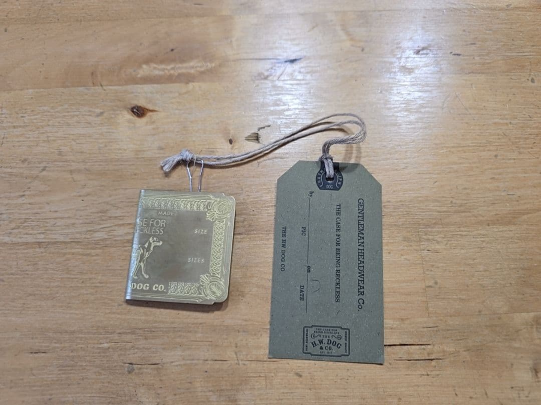 THE H.W.DOG&CO. マネークリップ ゴールド