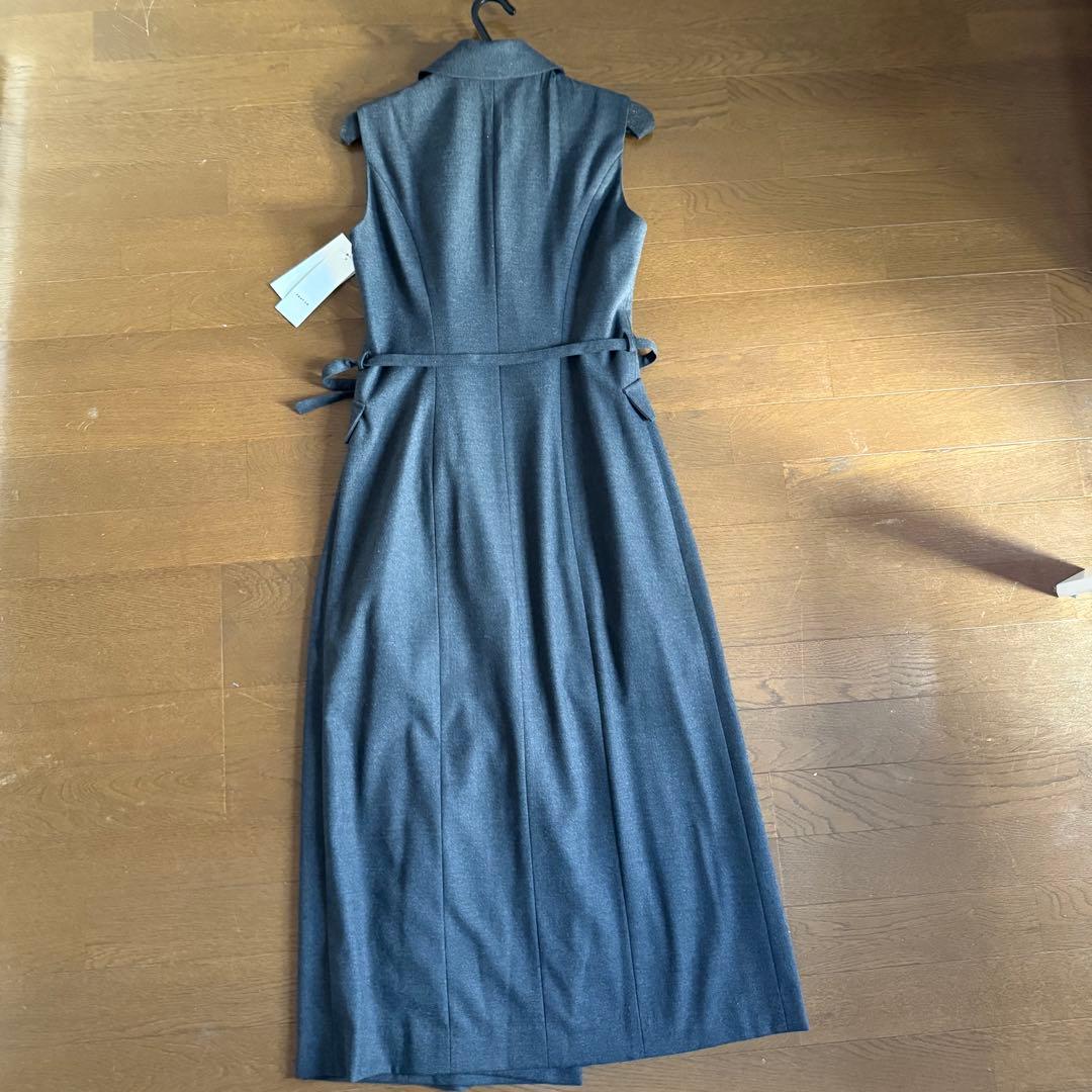 【未使用タグ付き】FRAY I.D ダブルブレストアシメデザインワンピース