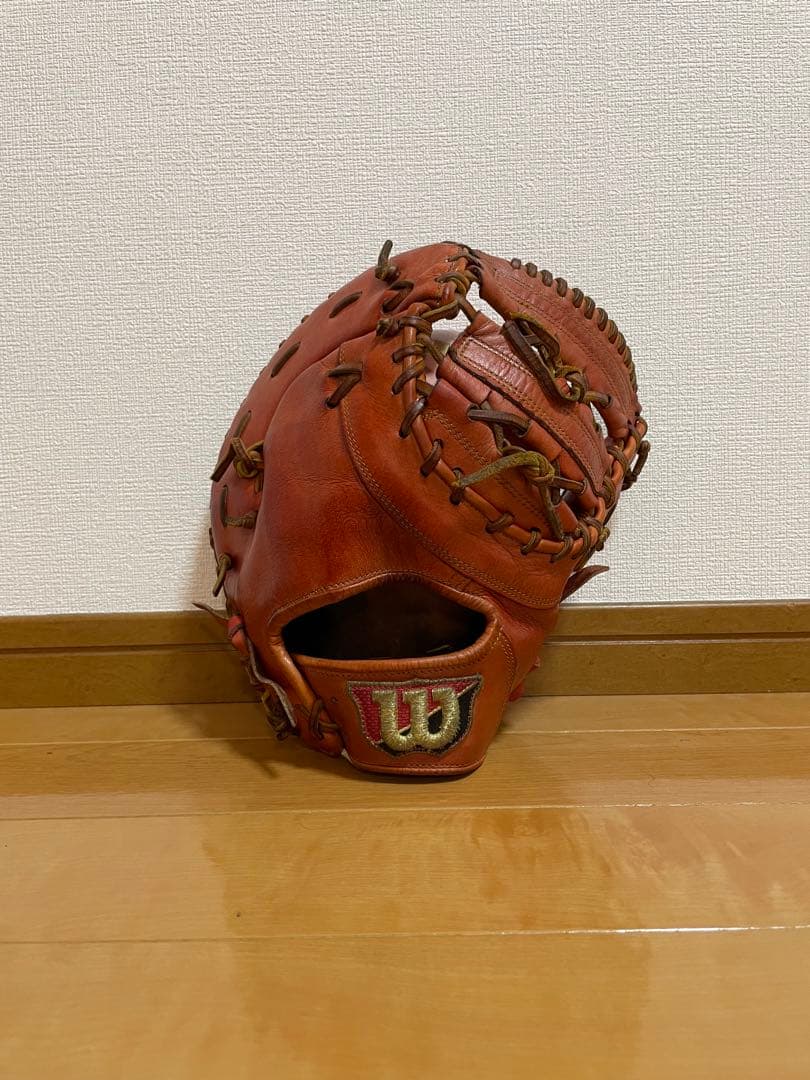 Wilson 軟式グローブ オレンジ ファーストミット
