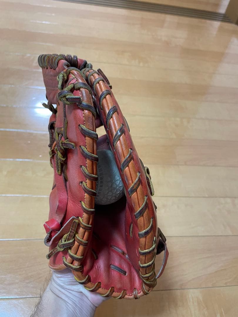 Wilson 軟式グローブ オレンジ ファーストミット