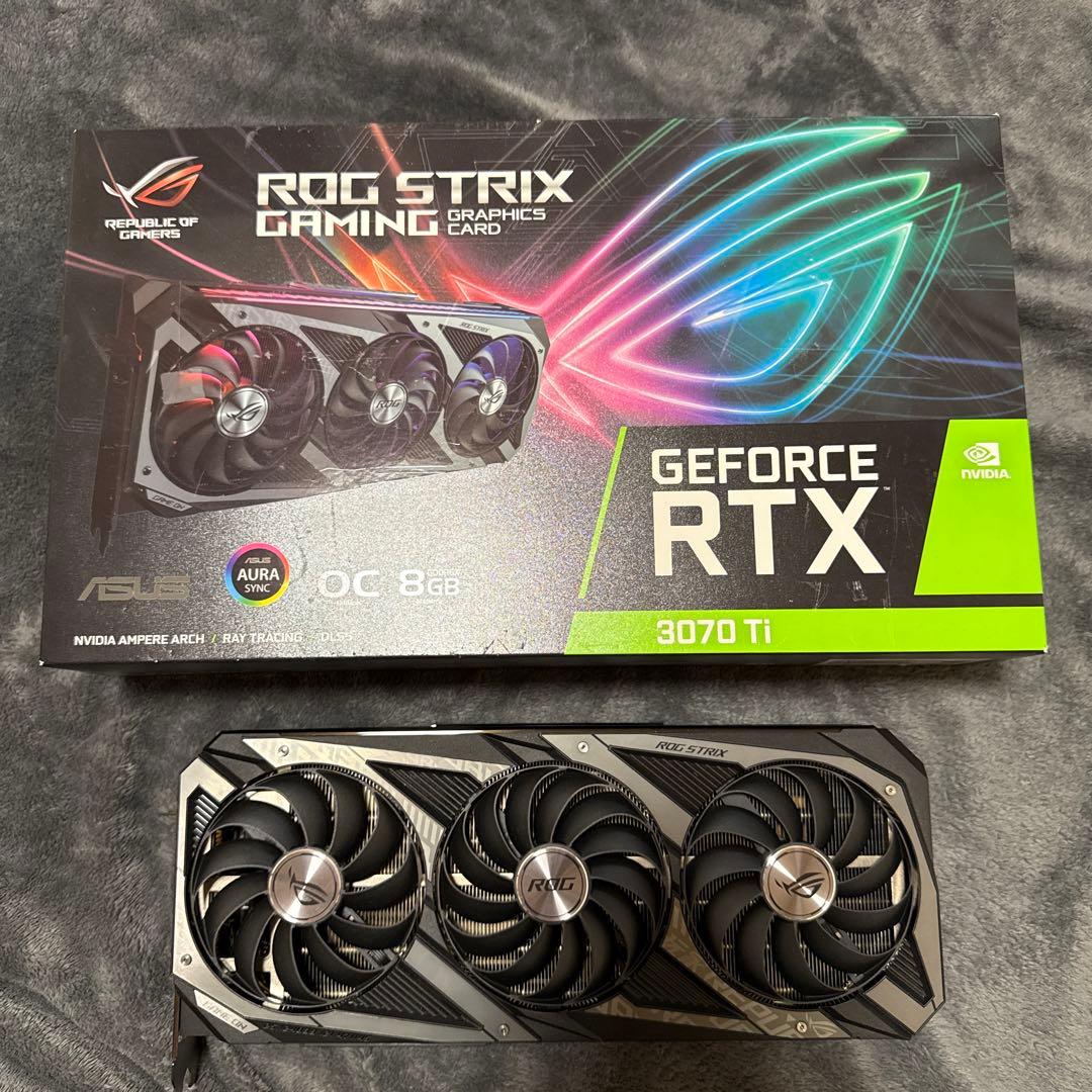 グラフィックボード・グラボ・ビデオカード ASUS ROGStrix GeForceRTX 3070Ti OC 8GB