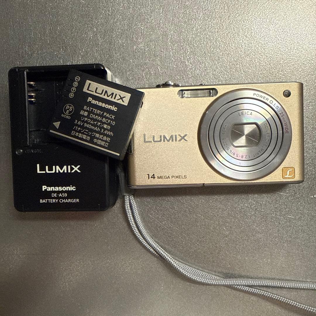 【値下げしました】Panasonic DMC-FX66 デジタルカメラ ゴールド