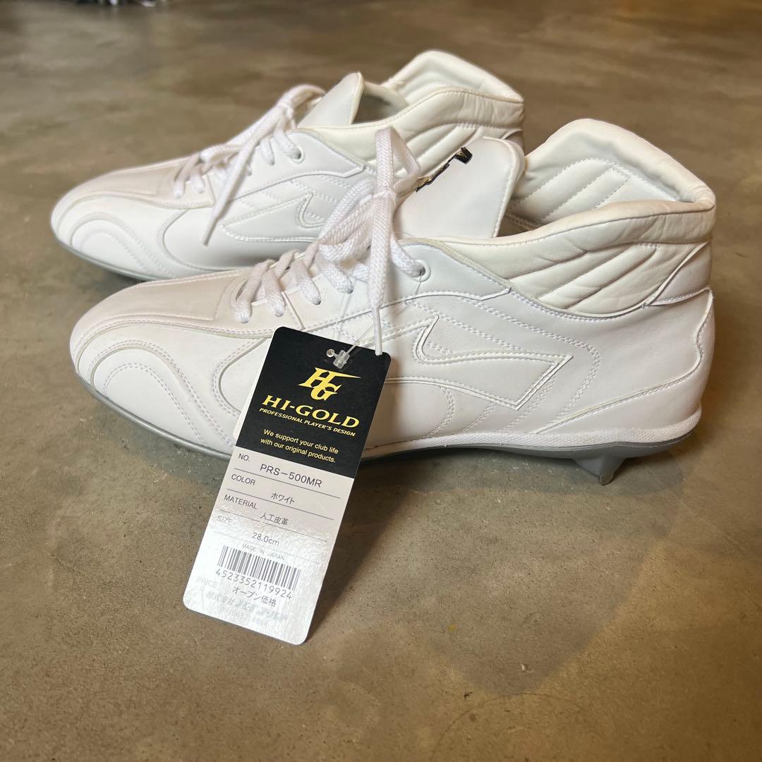 ⭐︎未使用新品⭐︎ ハイゴールド　金具スパイク　28.0cm