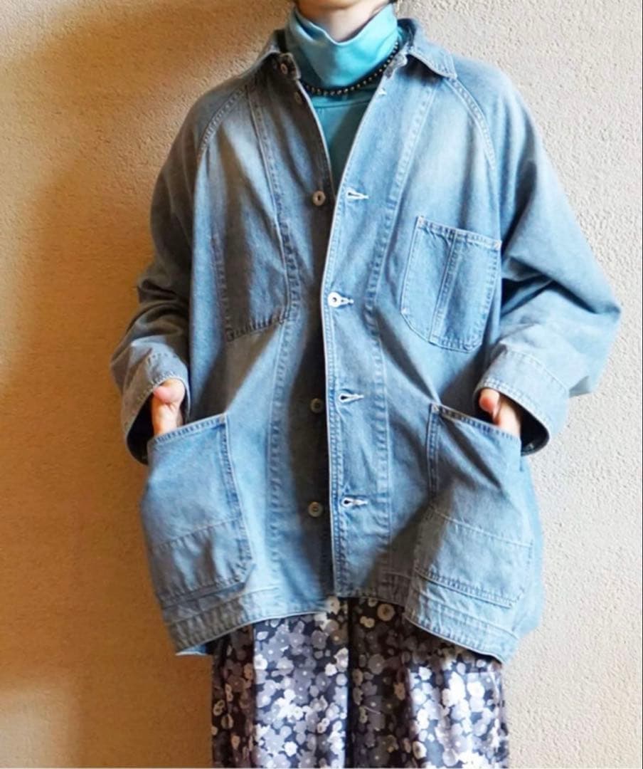 ジャーナルスタンダードラックス 10ozデニムカバーオール