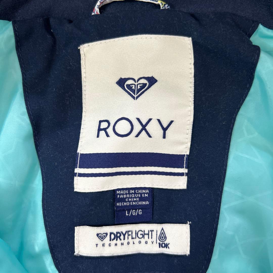 ロキシー　ROXY スキーウェア　スキージャケット　スキーパンツ　L 美品