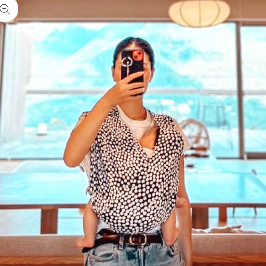 未使用 Pikimama ピキママ スリング Sサイズ 抱っこ紐 ダークグレー