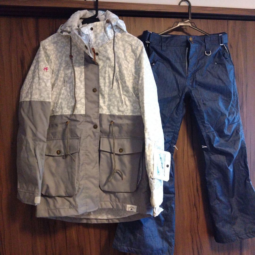 43 Degrees スノーボードウェア上下セット Mサイズ