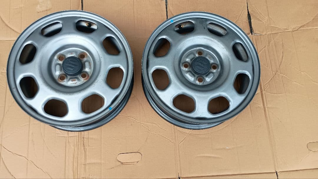 ハスラー純正 15インチスチールホイール２本