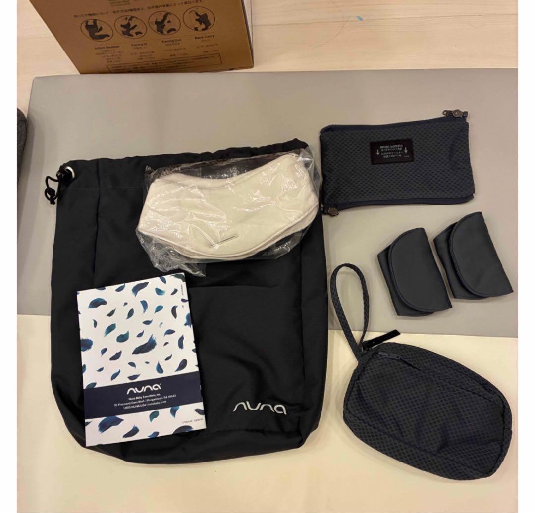 未使用 NUNA 抱っこ紐 デニムカラー