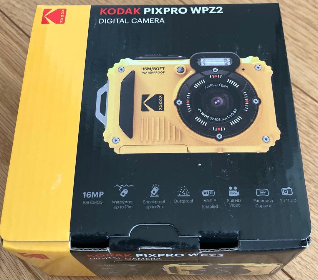 【新品未使用】　KODAKデジタルカメラ　PIXPRO WPZ2