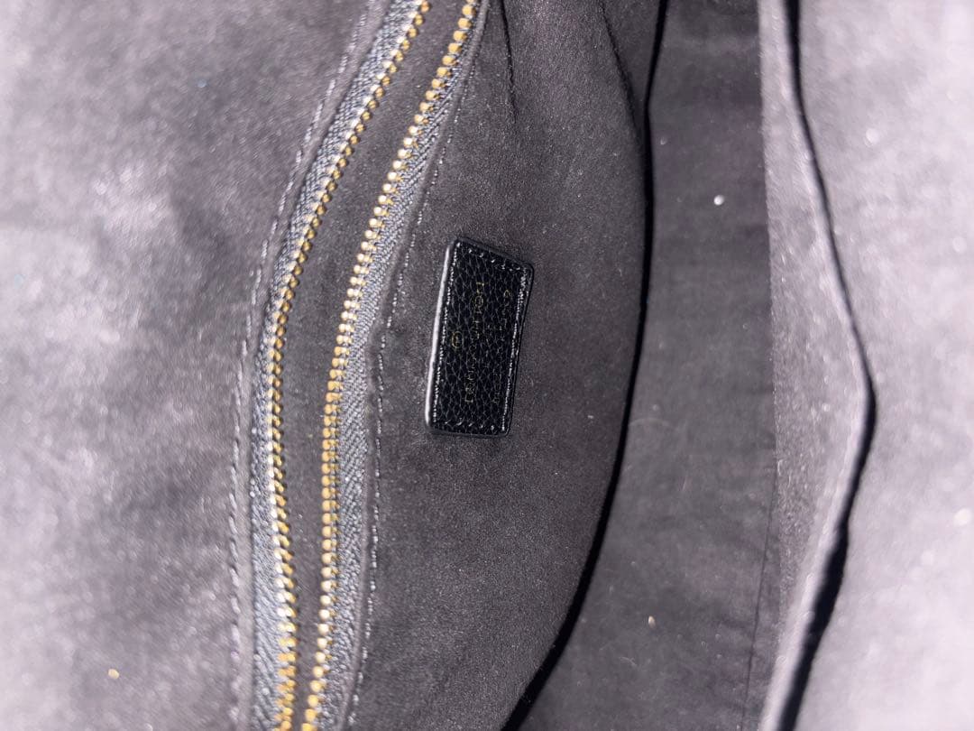 【ほぼ未使用】ルイヴィトン アンプラント モンテーニュMM ブラック 正規品