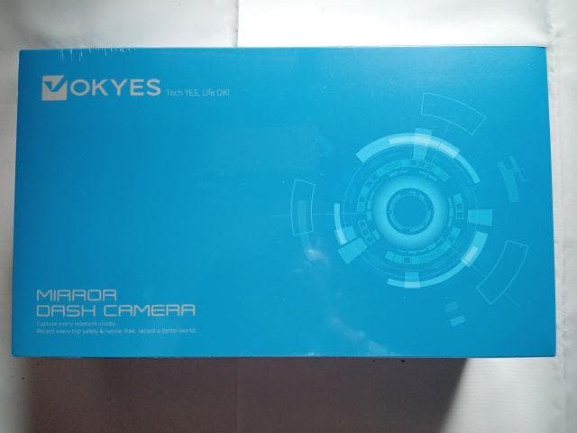 未使用T18 10インチ デジタルインナーミラー ドライブレコーダー カメラ分離