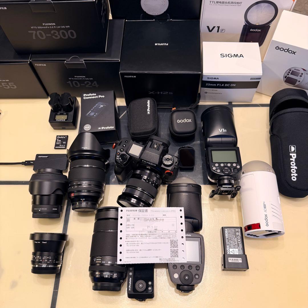 FUJIFILM X-H2S 超豪華フルセット