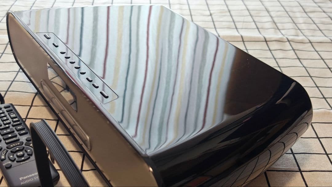 Panasonic コンパクトステレオシステム ブラック SC-RS55-K