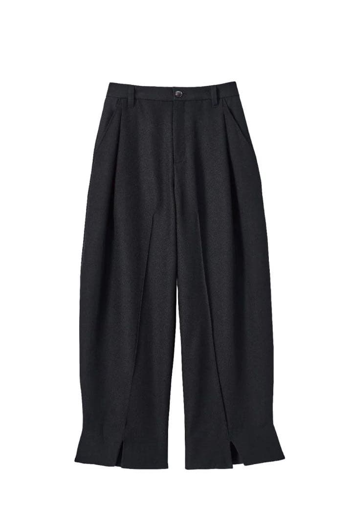 Knuth Marf front slit pants (unisex) 新品