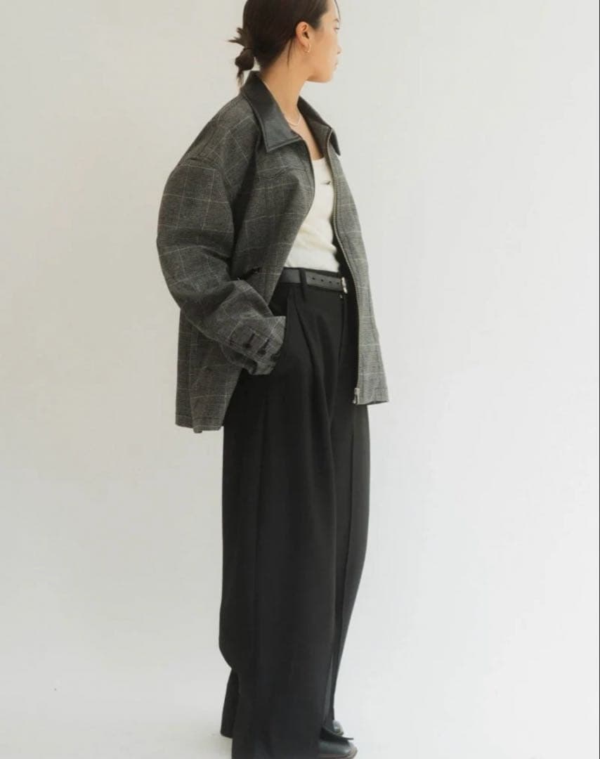Knuth Marf front slit pants (unisex) 新品