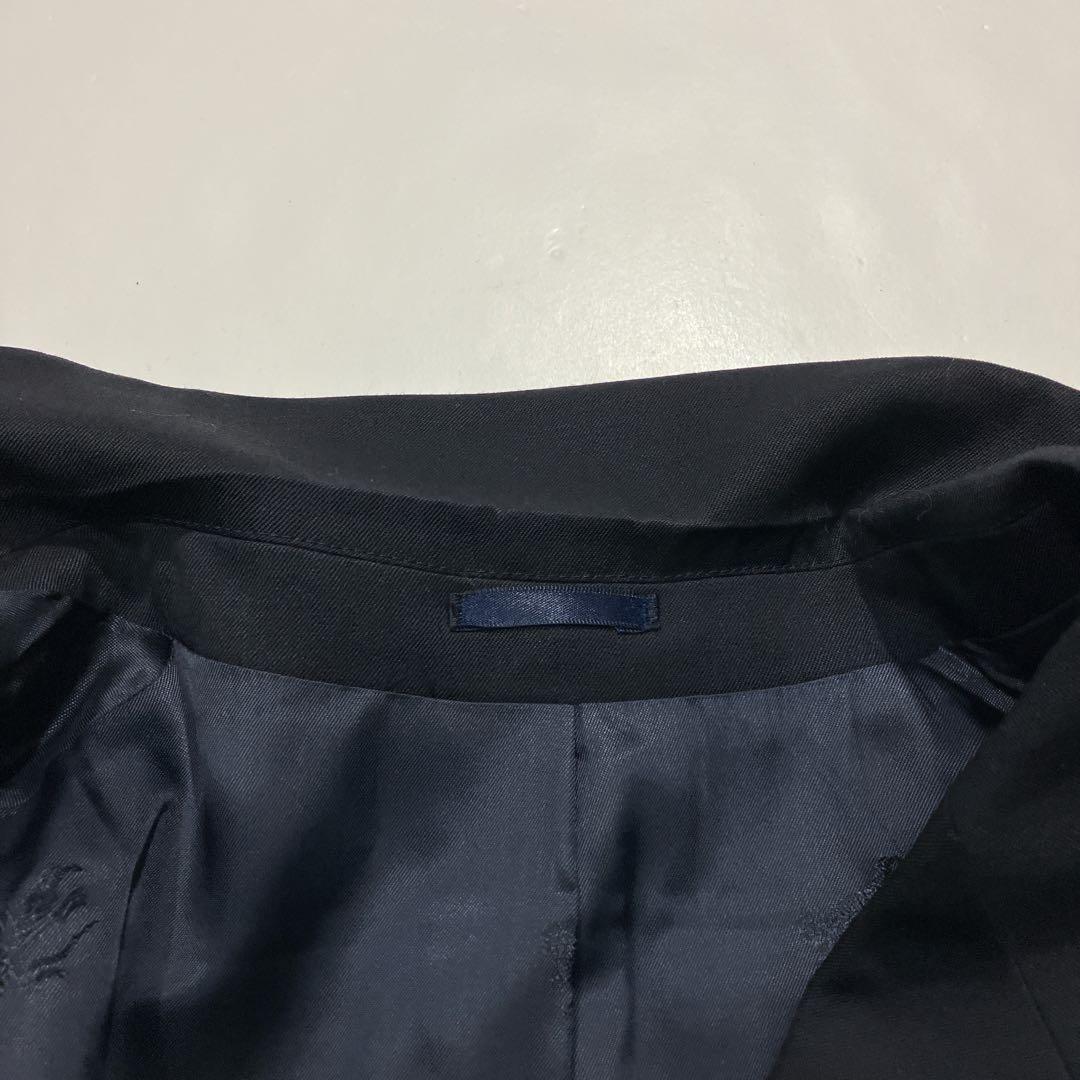 【極美品】バーバリーズ　ダブルブレスト　紺ブレ　金ボタン　ウールジャケット　XL