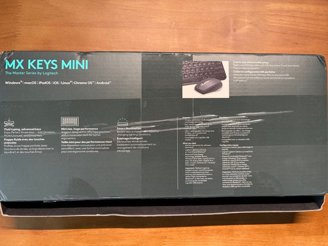 (美品)Logitech MX KEYS MINI ブラック US配列