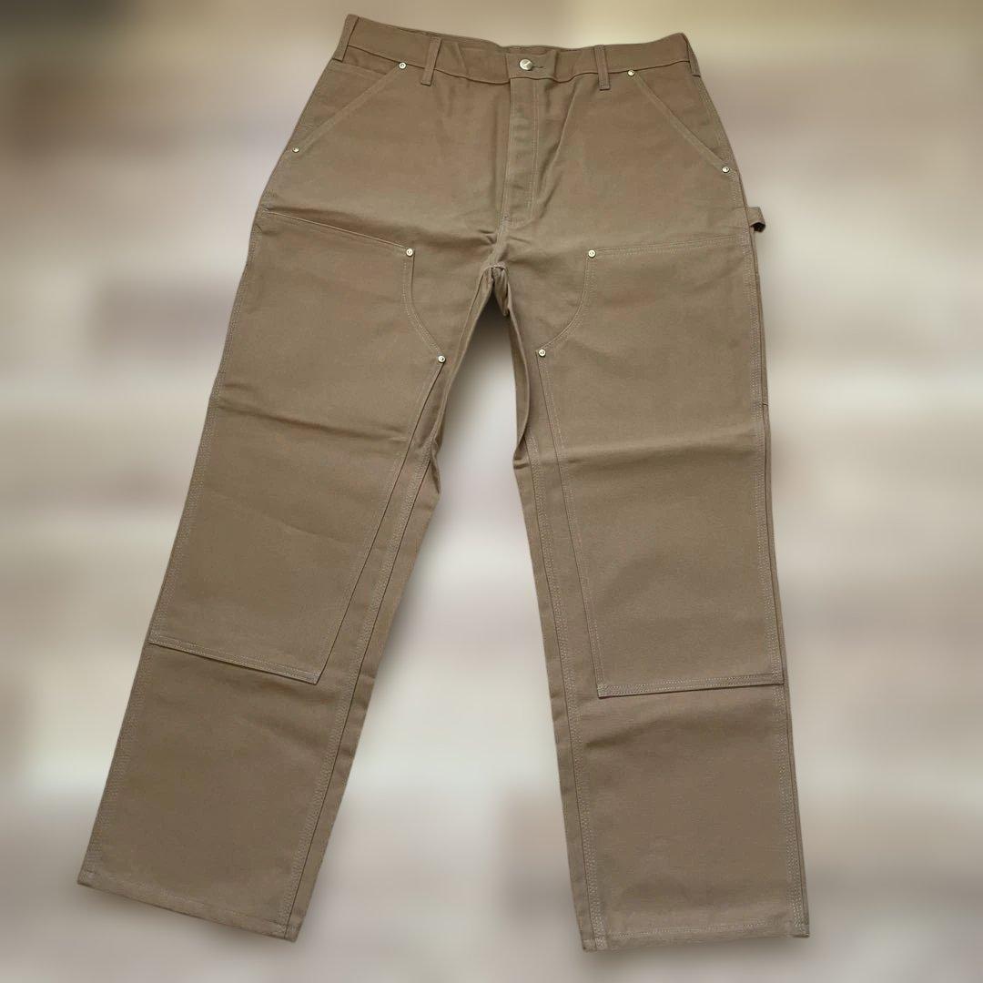 新品 Carhartt B01-M ダブルフロントダックパンツ LOSE FIT