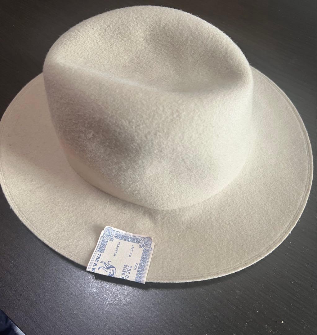 TRAVELERS HAT アイボリー ウールハット