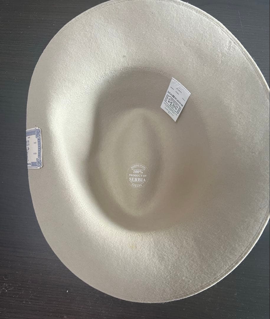 TRAVELERS HAT アイボリー ウールハット