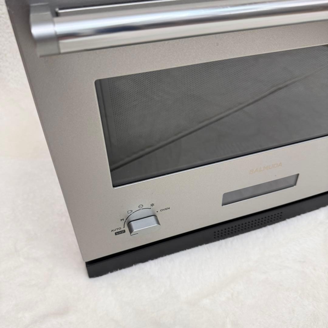 BALMUDA K04A-SU オーブンレンジ　ステンレス　角皿　2020年製