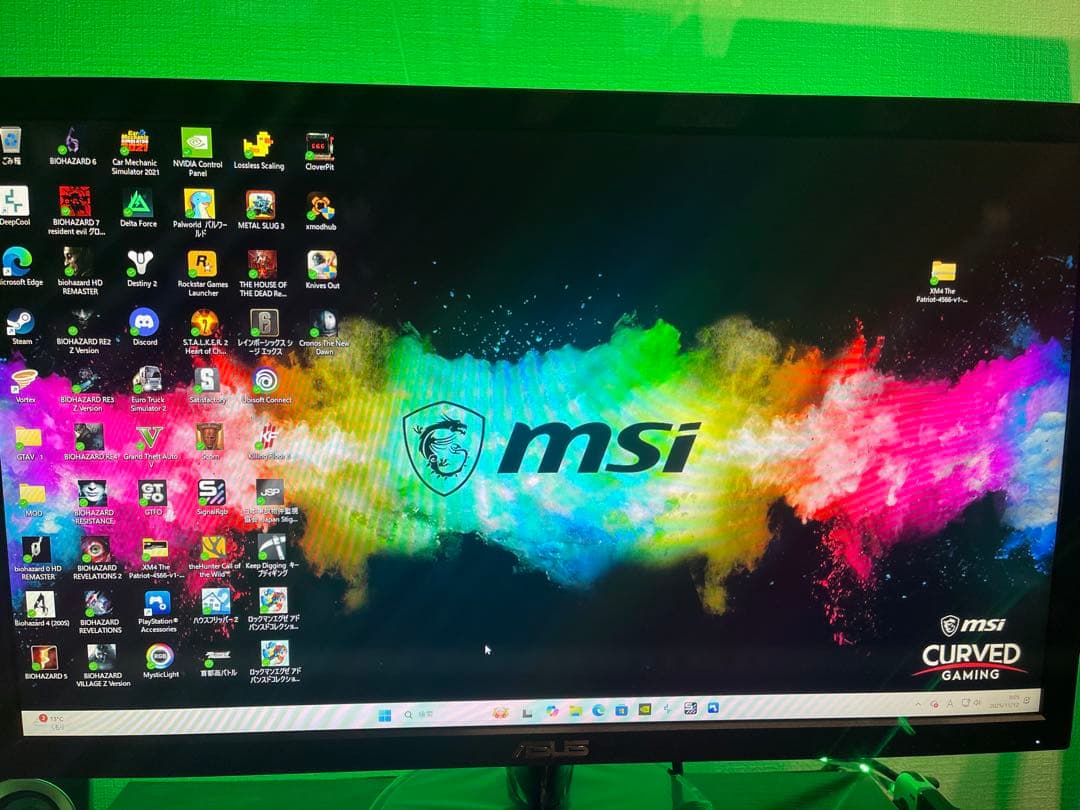 ASUS 24型 ゲーミングモニター VP248H-J