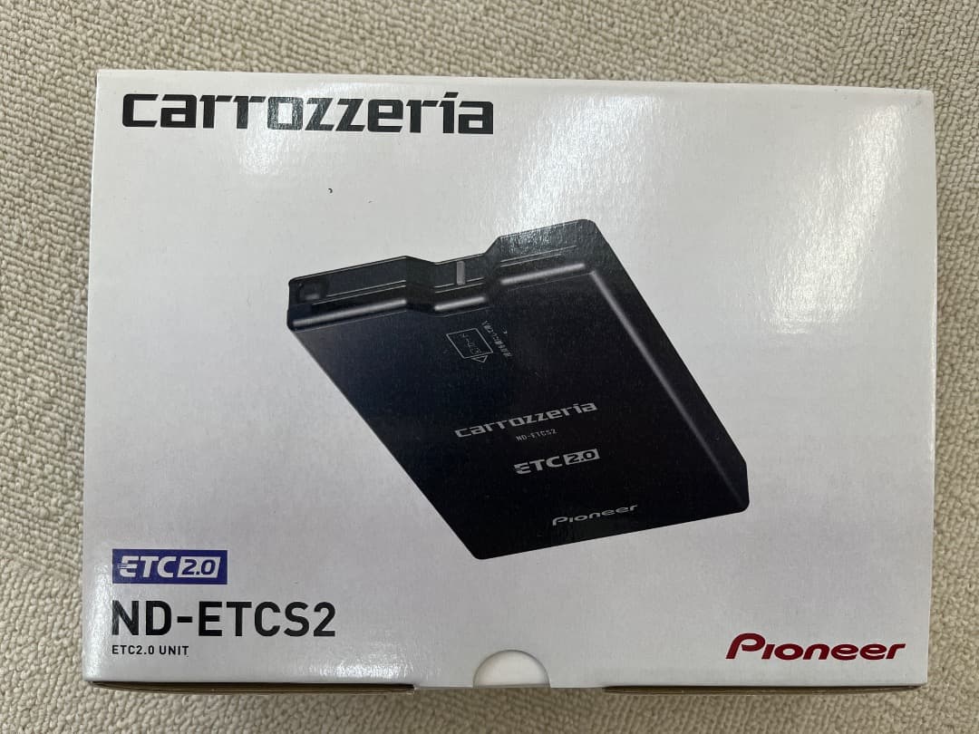 【新品未使用品】カロッツェリア ナビ連動ETC2.0 ND-ETCS2