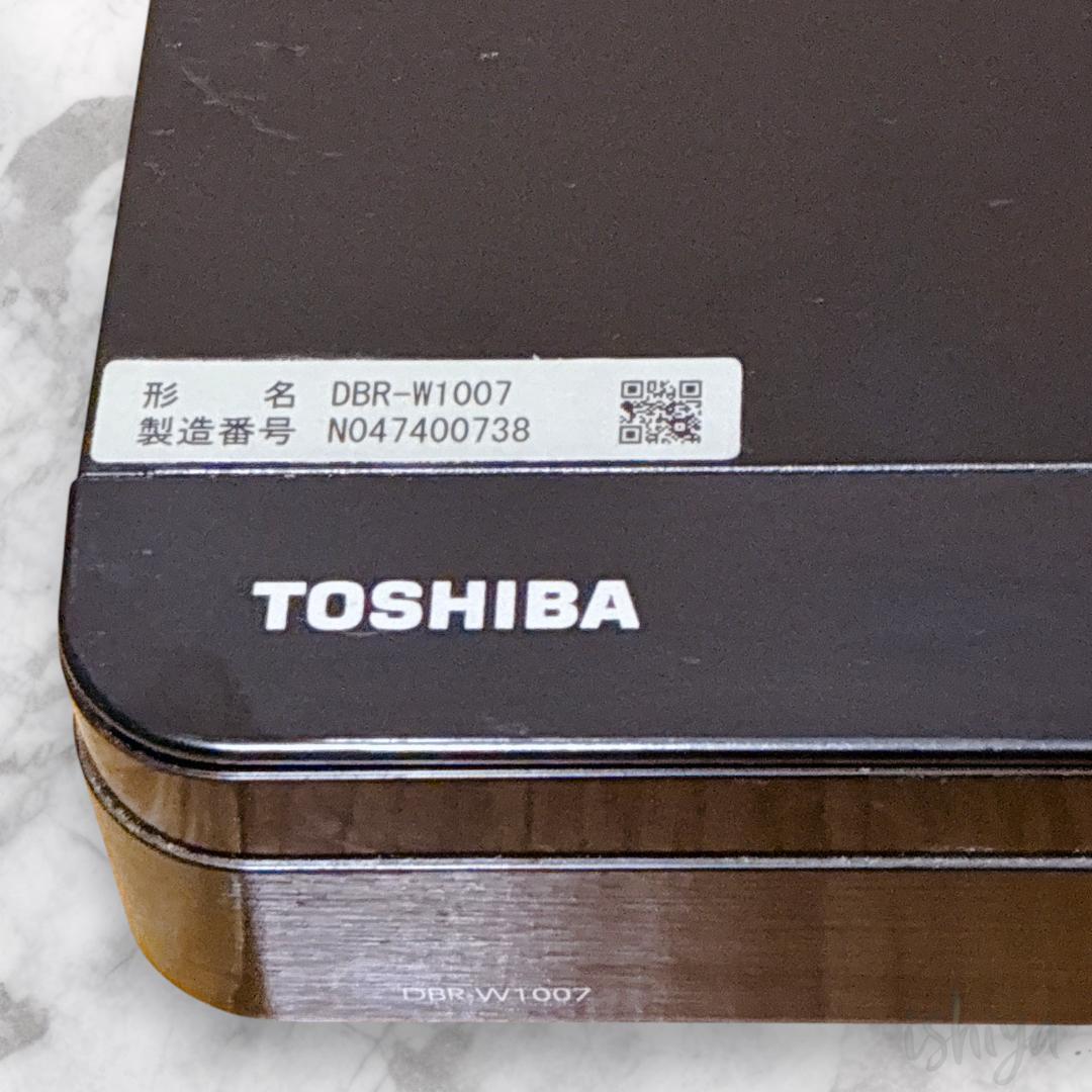 【動作確認済】REGZA ブルーレイレコーダー DBR-W1007 レグザ