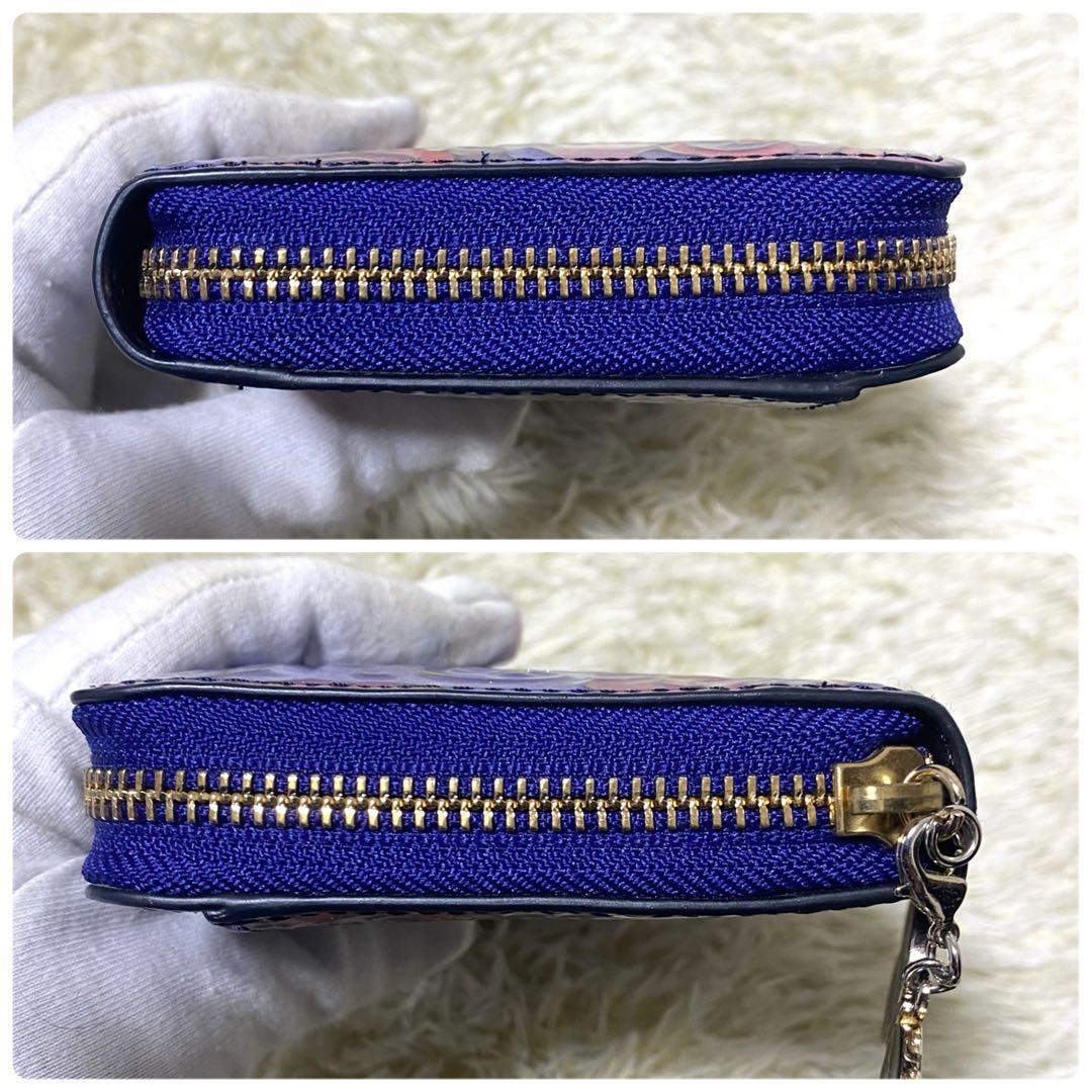 未使用級 ANNA SUI アナスイ 長財布 マジカルローズ ラウンドファスナー