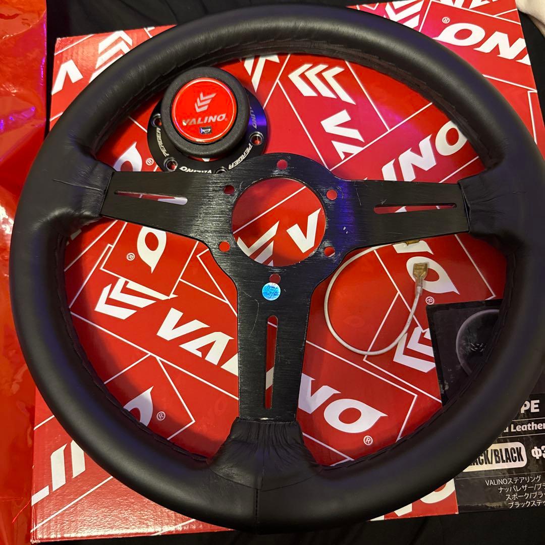 VALINO G-TYPE ステアリング 本体 Φ340/40 ブラック